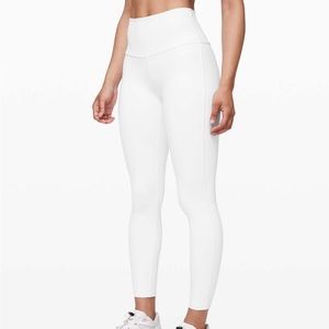 Lululemon Wunder Under High-Rise Tight 25" White